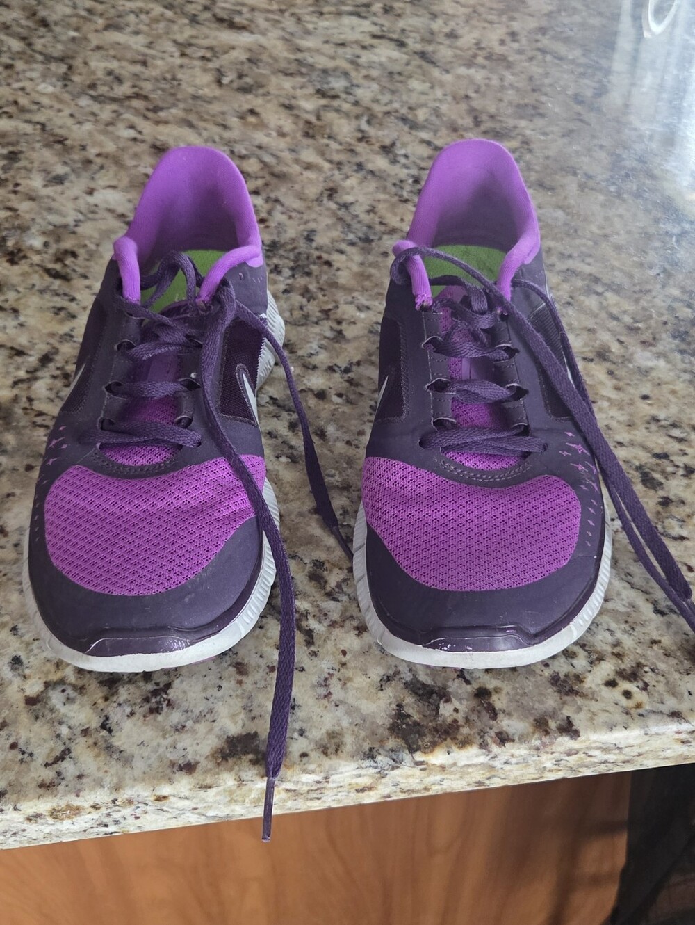 Nike Free Purple Women's Running Sneakers